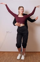 Figures de Bachata Enroulé deux bras et Shadow