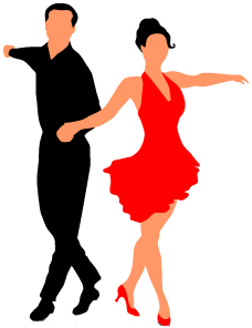 Couple dansant le Cha Cha Cha