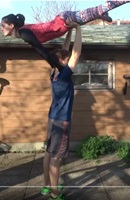 Figures de Rock Acrobatique Cheval bloqué