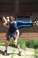 Figures de Rock Acrobatique Demi-Ceinture