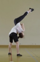 Figures de Rock Acrobatique Hanche