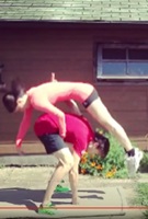 Figures de Rock Acrobatique Petit Plongeon