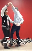 Passe de rock n roll 6 temps Serpentin